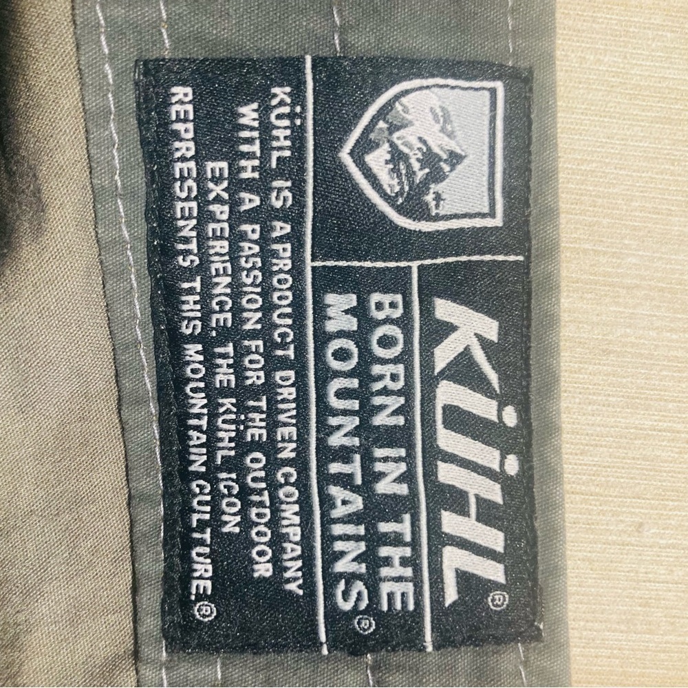 KUHL Sz 32 x 34 Vintage Patina Dye Comfort Knee Pockets Relaxed Pants - Picture 10 of 15